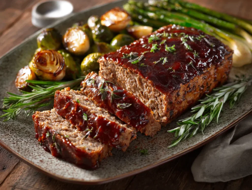 Italian Meatloaf: How to Make the Best Version Ever 4 Finished Italian Meatloaf served and ready to enjoy