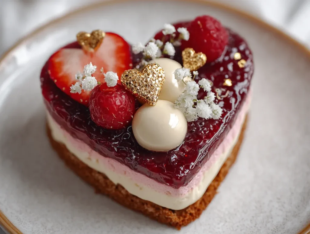6 Inch Heart Cake Servings? 8 Amazing Cutting Techniques 2 Sliced heart-shaped cake on a serving platter with individual portions arranged to show the interior layers and decorative edge piping.