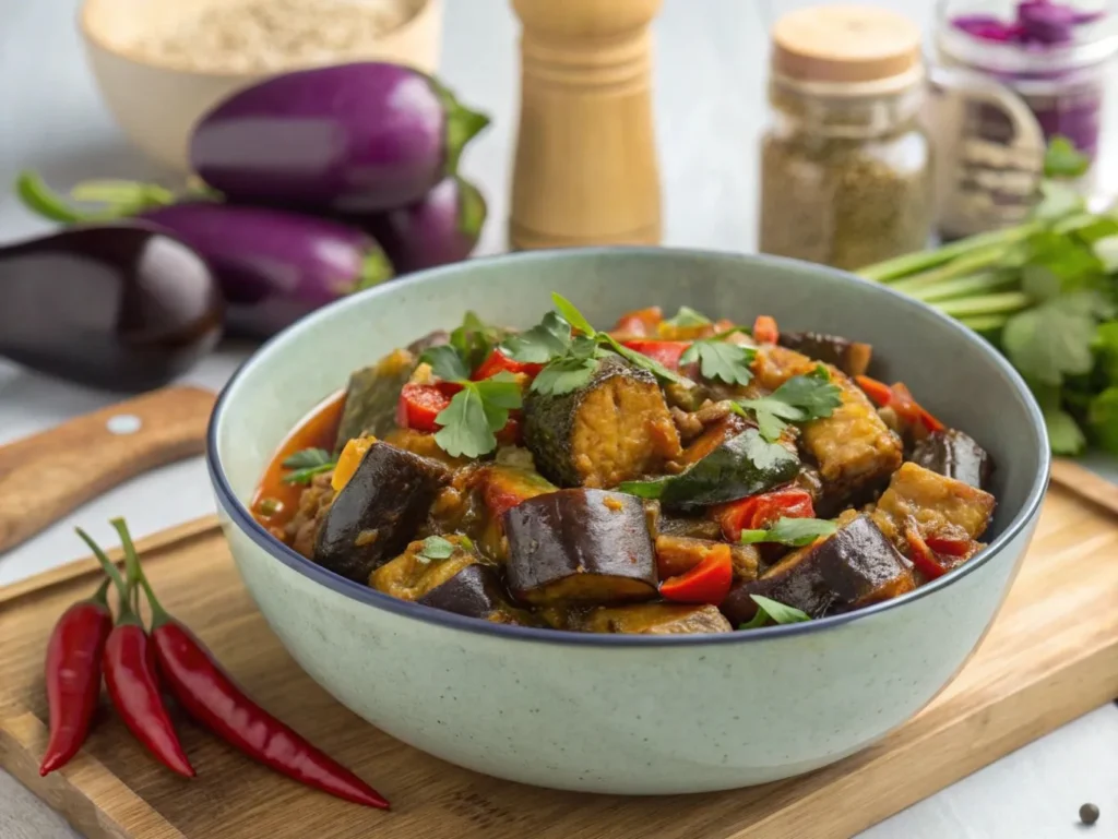 Thai Aubergine Recipe: Authentic, Flavorful & Easy Steps 2 Authentic Thai Aubergine Recipe: Bold, Spicy & Delicious