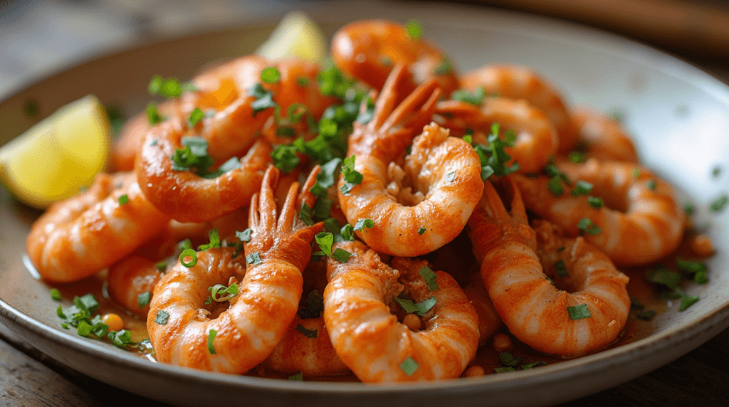 Seafood Bake Recipe: Easy, Flavorful, and Quick to Make 2 A final shot of a seafood bake dish garnished beautifully